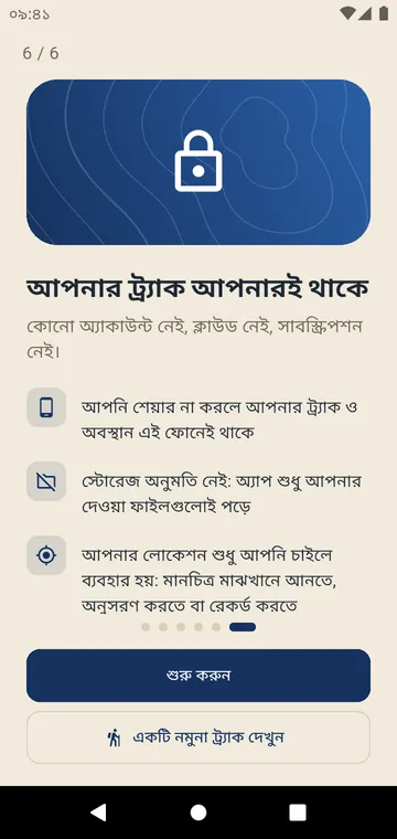 অ্যাকাউন্ট নেই, ক্লাউড নেই: আপনার ট্র্যাক আপনার ফোনেই থাকে