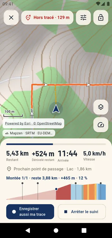 Hors de la trace : la distance et le chemin du retour