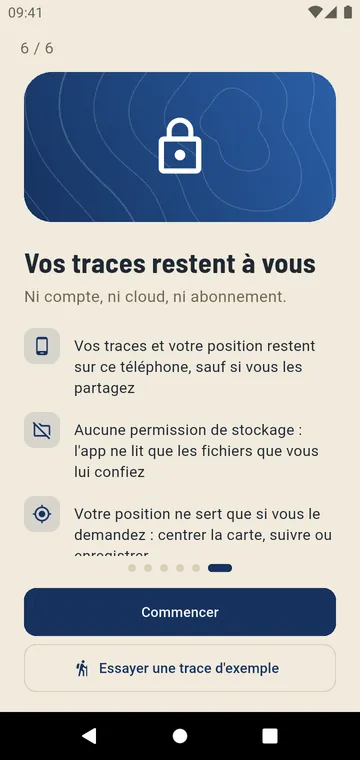 Sans compte ni cloud : vos traces restent sur votre téléphone