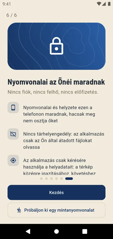 Fiók és felhő nélkül: a nyomvonalai a telefonján maradnak