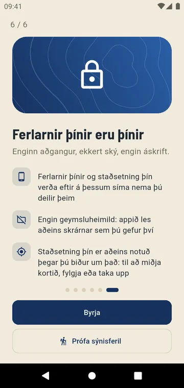 Enginn reikningur, ekkert ský: ferlarnir þínir verða eftir í símanum