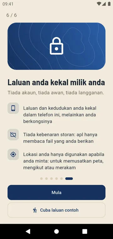 Tiada akaun, tiada awan: laluan anda kekal dalam telefon anda